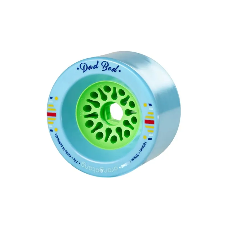 Orangatang Dad Bod Wheels (4er Set) 105mm/77a Blue Neu