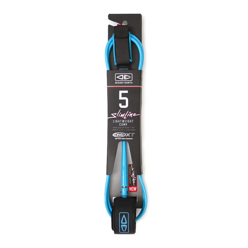 Preis Gesenkt Ocean & Earth One XT Slim Line Ultra-Light Pro Leash 5‘0"