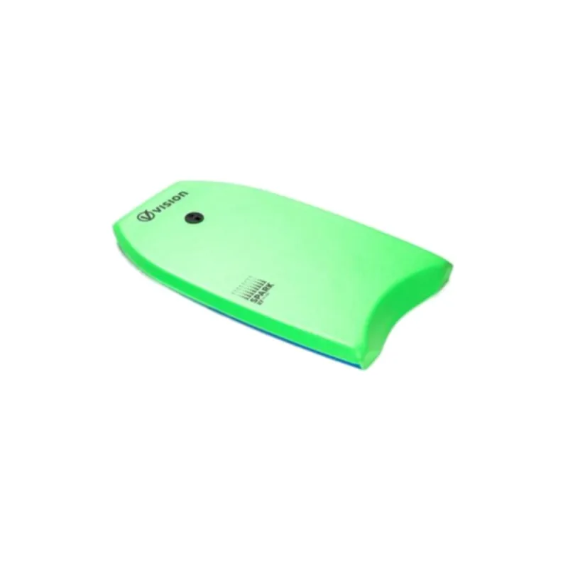 Neu Im Sortiment Vision Softboards Nippers Spark 27‘ Kids Bodyboard Green Blue