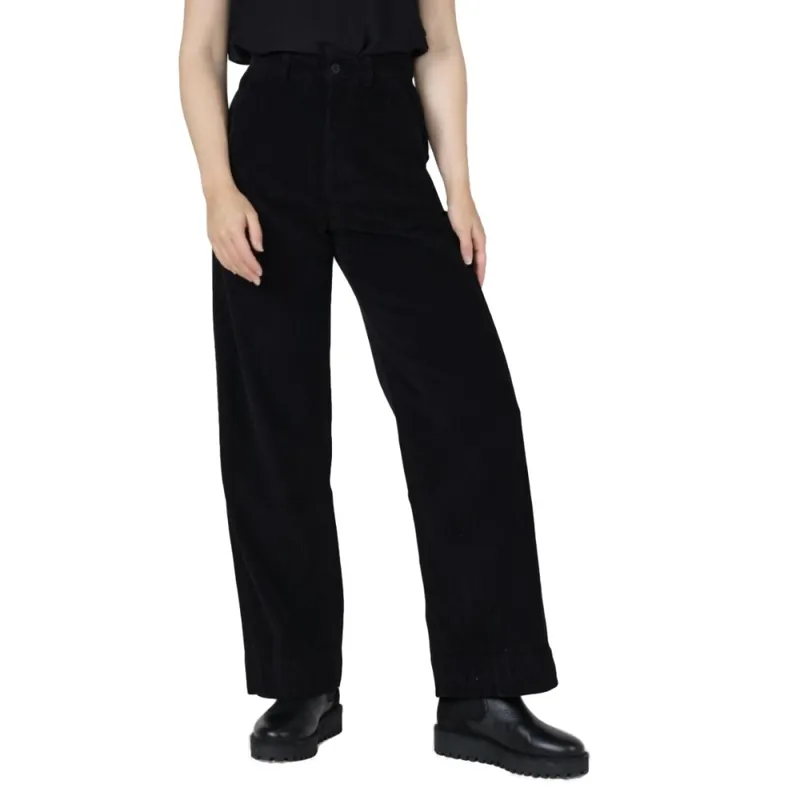 Klitmoller Collective Lydia Jumbo Corduroy Pants Black 30 Neue Kollektion