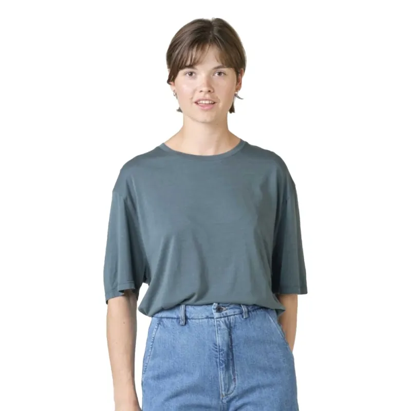 Markenware Klitmoller Collective Maren Tee Moss Green M