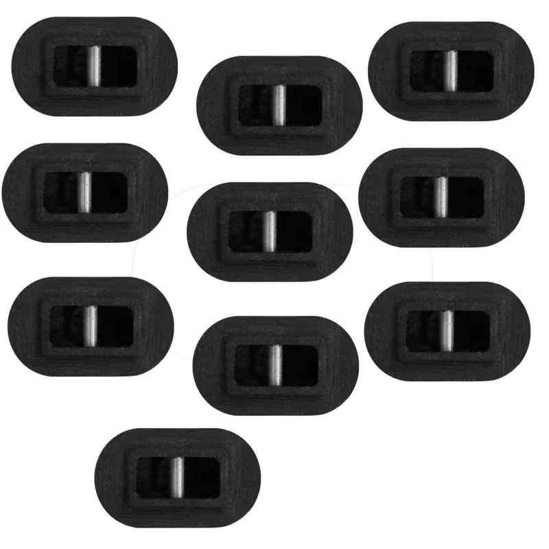 Neu FUTURES Leash Plug Schwarz 10 Stück