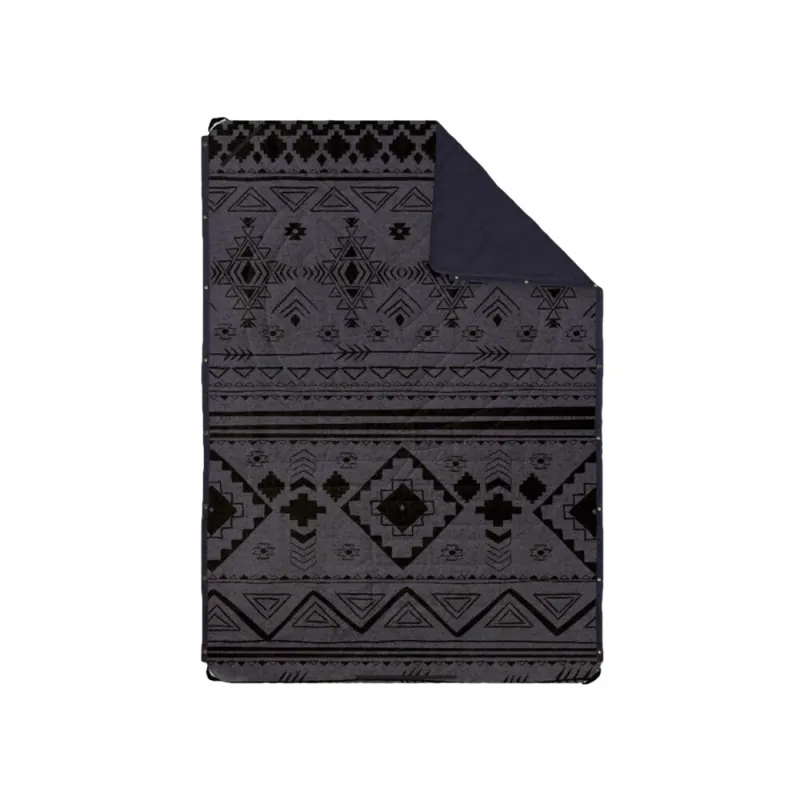 Voited Picnic & Beach Towel Blanket V2 Large Ethno/Graphite Heißes Angebot