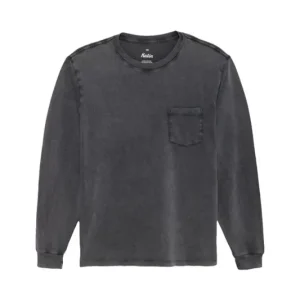 Katin Base Long Sleeve Tee Black Sand Wash XL Abverkauf
