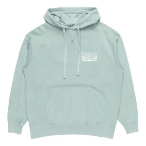 Quiksilver Garment Dye Screen Hoodie Aquifer XL Günstig
