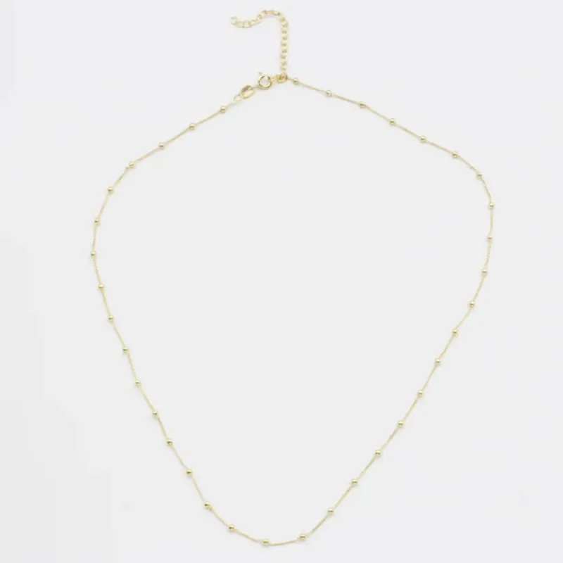 Jewelberry Kette Mini Ballas vergoldet Highlight