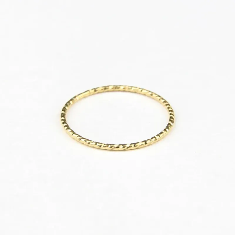 Geprüft Jewelberry Ring Shiny Circle vergoldet