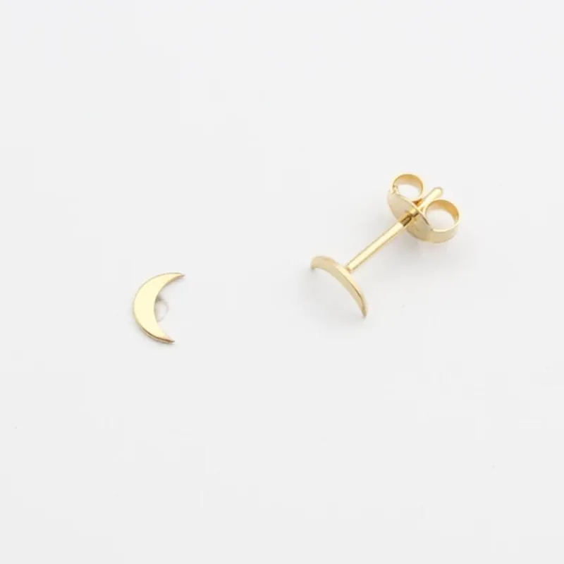 Ausverkauf Jewelberry Stecker Tiny Moon vergoldet