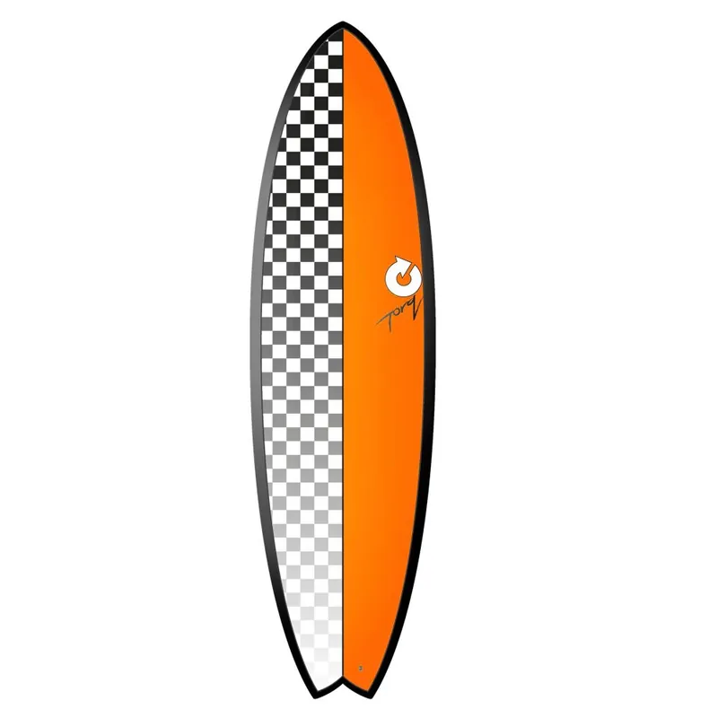 Nur Heute Surfboard TORQ TET 6.6 MOD Fish Checkers