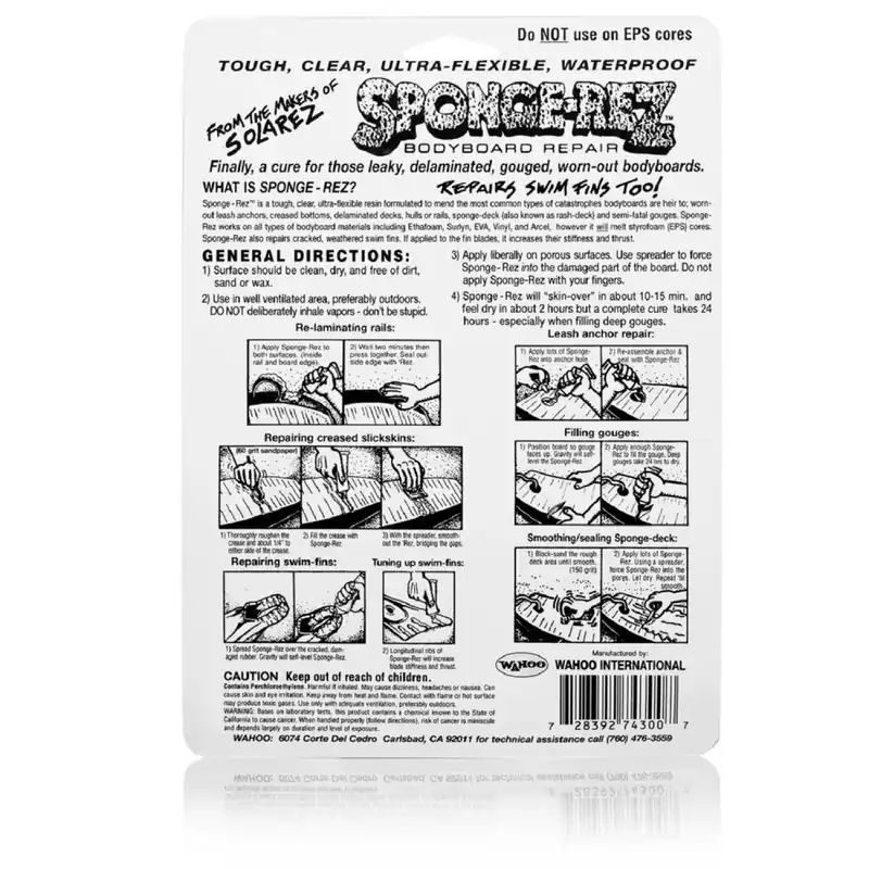 SOLAREZ Sponge Rez Bodyboard Repair 56g Sonderaktion