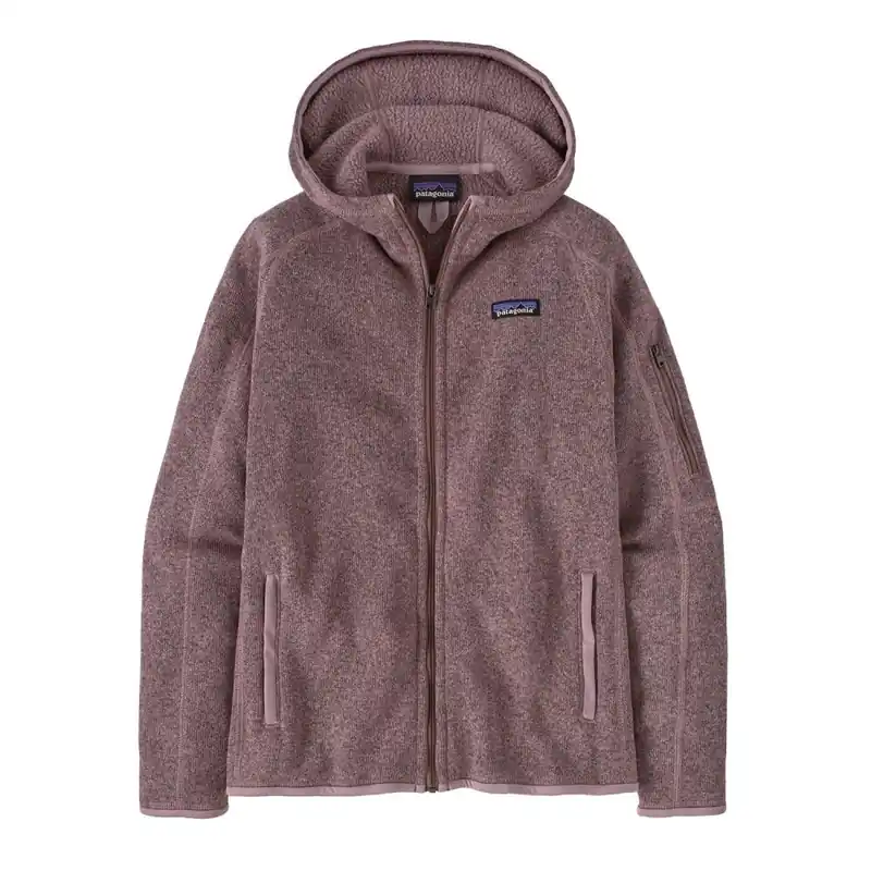 Neu Patagonia W´s Better Sweater Hoody Stormy Mauve L