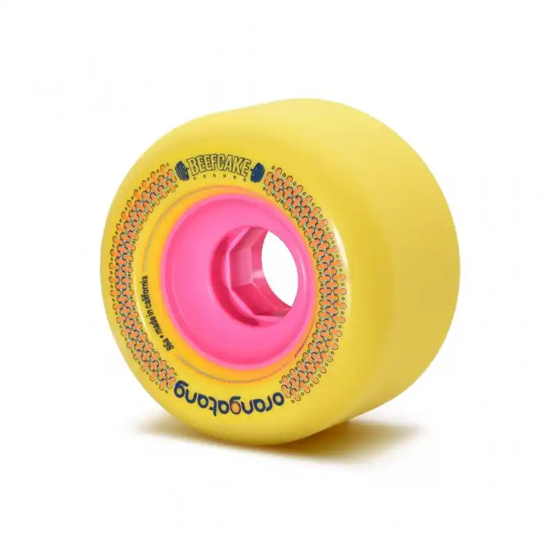Markenprodukt Orangatang Beefcake Wheels (4er Set) 73mm Yellow 86a