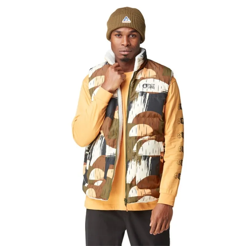 Picture Organic Clothing Rusello Vest Arashi Camo L Must-Have