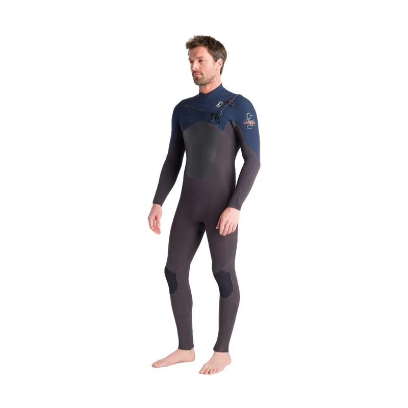 C-Skins NuWave ReWired 5/4 Frontzip Neoprenanzug Blue/Charcoal XXL Versand Am Gleichen Tag