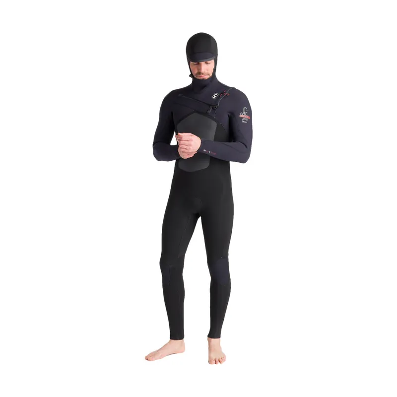 C-Skins NuWave ReWired Hooded 6/5/4 CZ Steamer Neoprenanzug Black ST Preisreduziert