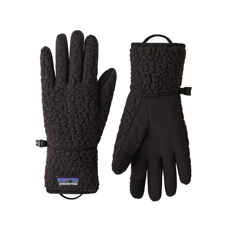 Patagonia Retro Pile Gloves Handschuhe Black Neue Ware