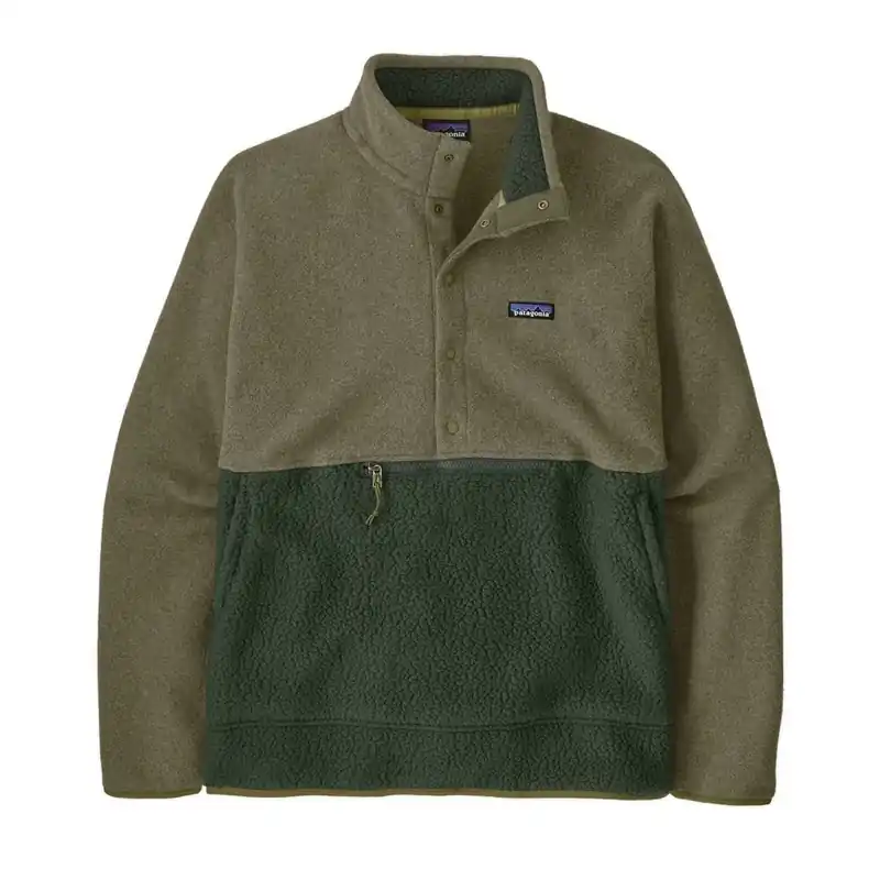 Patagonia M‘s Retro Pile 1/2 Snap Fleece Pullover S Expressversand
