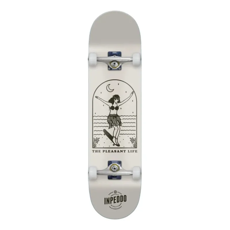 Schneller Versand Inpeddo Lady Grey Skateboard Std Complete 8.25