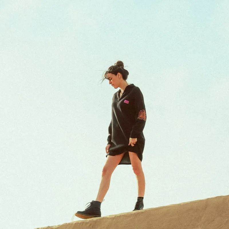Zertifiziert Oxbow Souane Pullover Kleid Noir S
