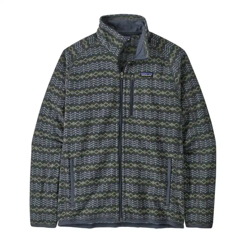 Sonderaktion Patagonia Jacke M‘s Better Sweater Woven Together Smolder Blue