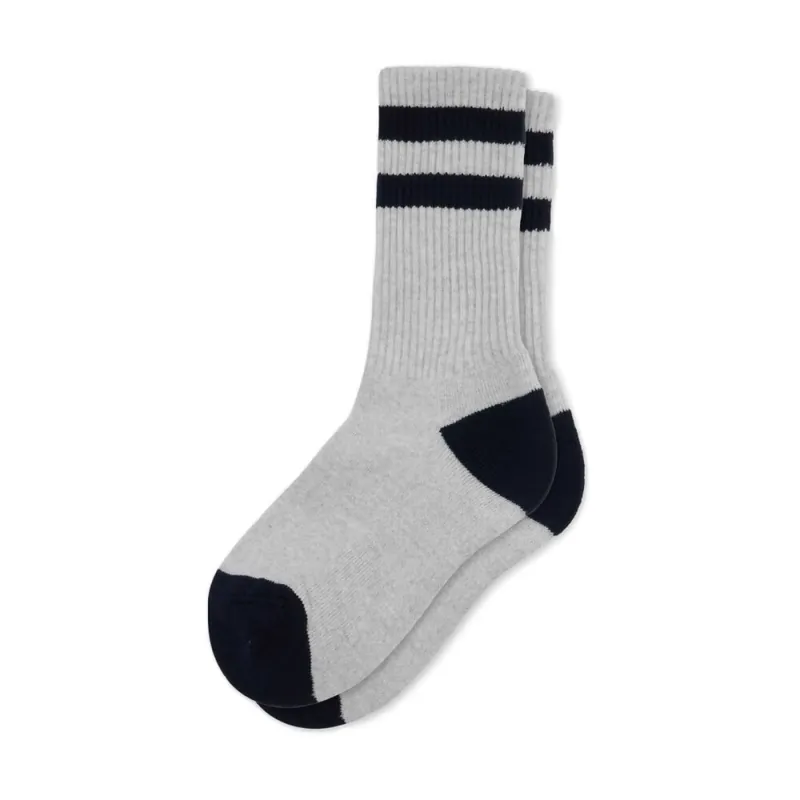 Markenprodukt Klitmoller Striped Merino Socks Pastel Grey/Navy
