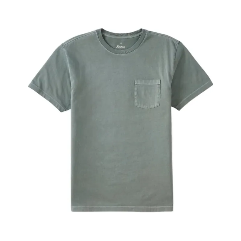 Günstig Katin Base Tee Dusty Blue M