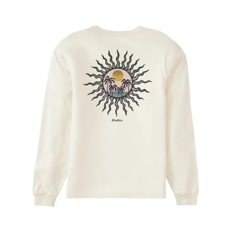 Angebot Katin Radiant Long Sleeve Tee Vintage White S