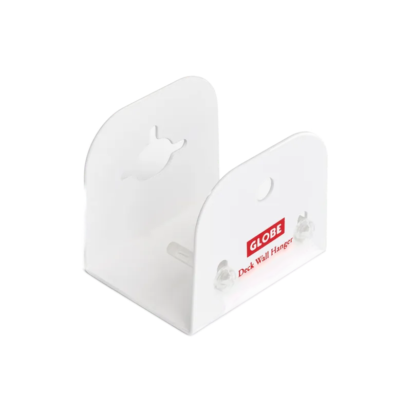 Globe Skateboard Deck Wall Hanger White Abverkauf