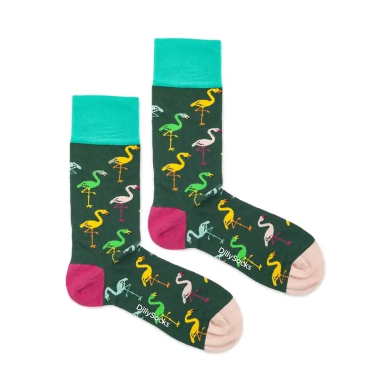 DillySocks Flamingo Forest Neuheit