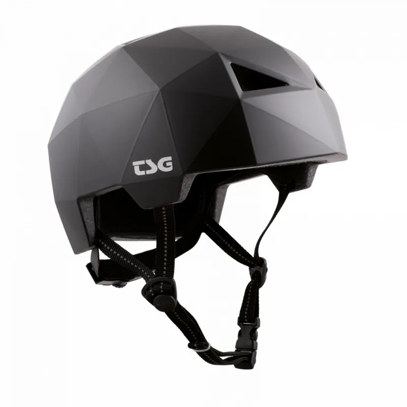 TSG Helmets Geo Solid Satin Black Schnäppchen