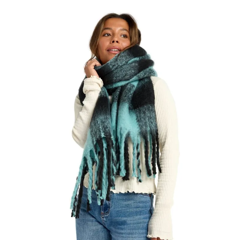 Zertifiziert Billabong Schal On the Fringes Misty Blue
