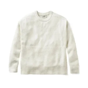 Preiswert Passenger Clothing Cove 2.0 Biobaumwolle Strickpullover Off White XS
