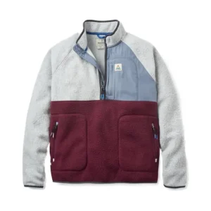 Passenger Clothing Offgrid 2.0 1/2 Zip Shrepa Fleece Grey Marley Fig S Must-Have