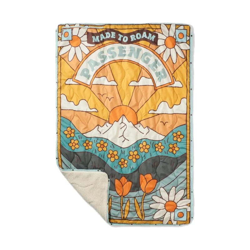 Passenger Clothing Cabin Recycled Sherpa Blanket Graphic Birch Heißes Angebot