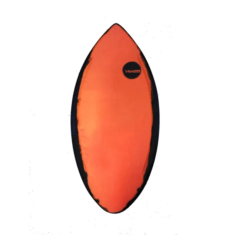 HW-Shapes Hybridskim Epoxyart Orange Blue Skimboard Billig