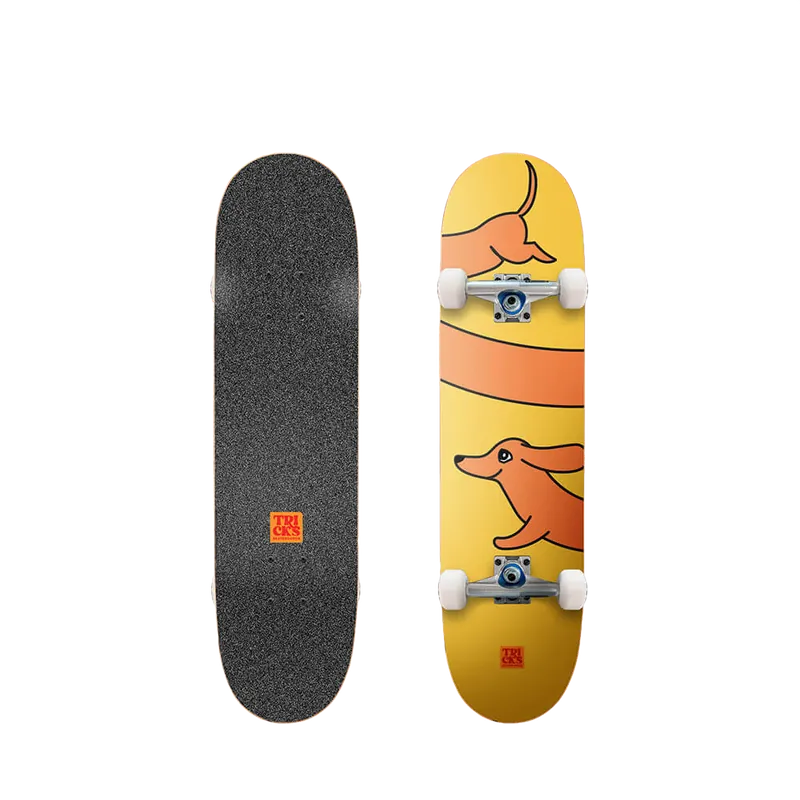Rabatt Tricks Kids Skateboard Dachshund 7.5