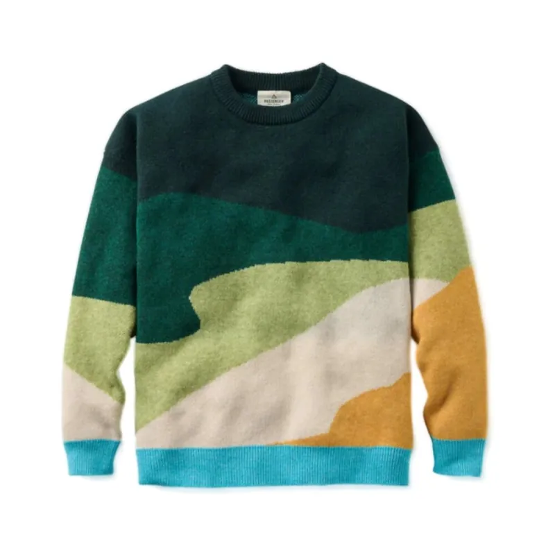 Passenger Clothing Scenic Recycled Knitted Jumper Dark Fern M Direkt Vom Hersteller