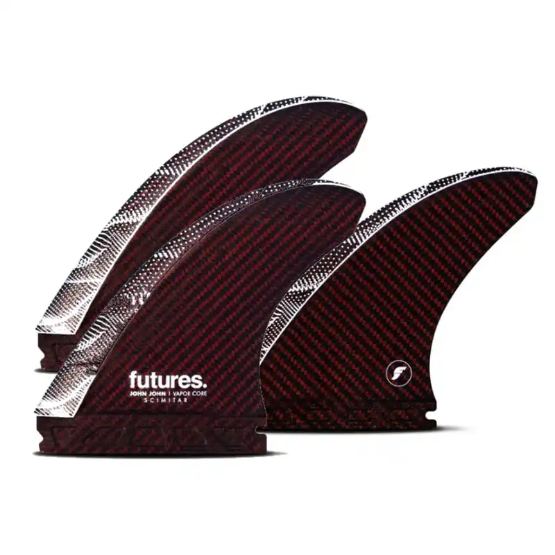 FUTURES Thruster Fin Set JJF Scimitar Vapor Core L Top-Preis