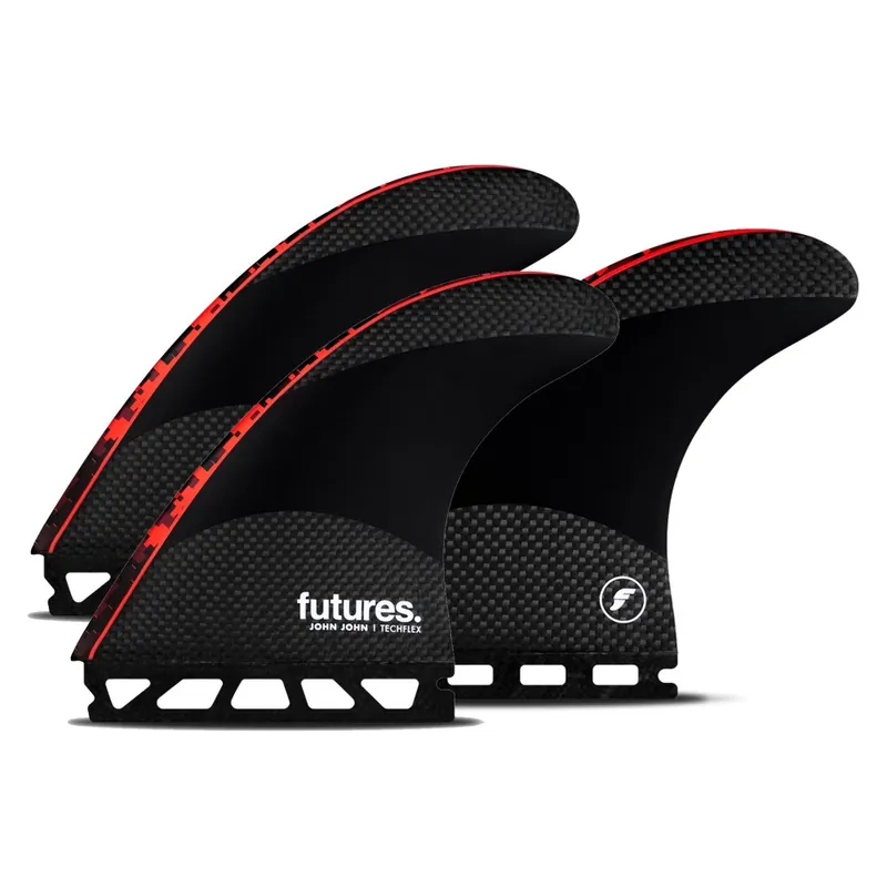 Top-Preis FUTURES Thruster Fin Set John John Techflex Large
