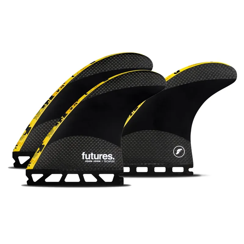 FUTURES Thruster Fin Set John John Techflex Medium Neu