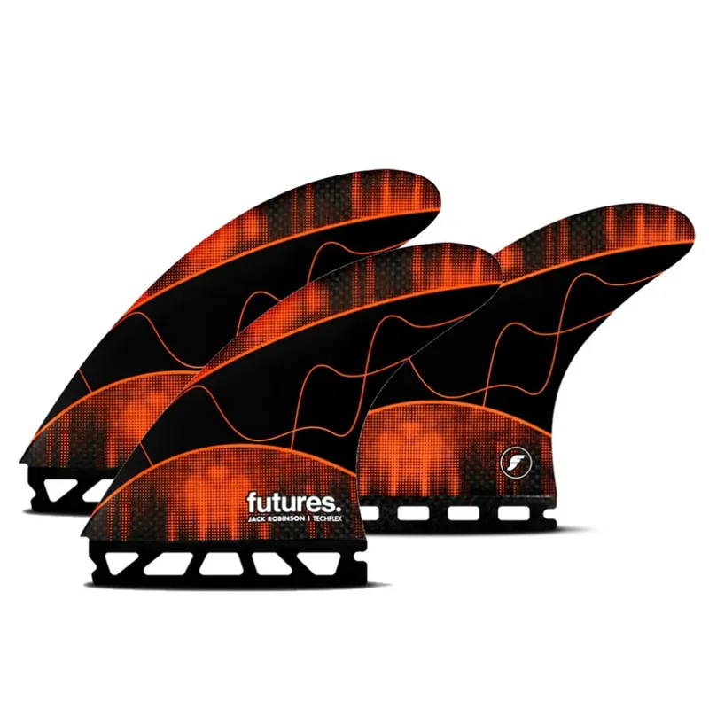 FUTURES Thruster Fin Set Jack Robinson Techflex L Direktkauf