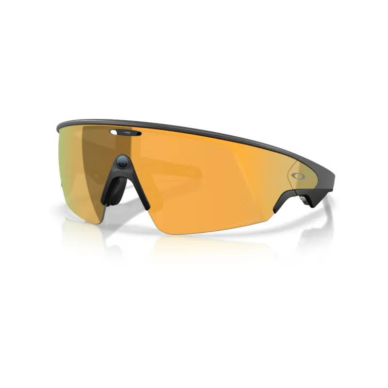 Neu Oakley Meta Vanguard Smart Sonnenbrille Black Prizm 24K