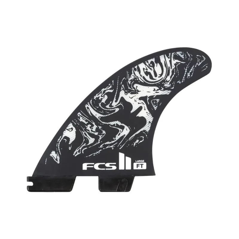 Preisknaller FCS 2 Filipe Toledo Performance Core + AirCore Tri Fin Set (M) Black/White