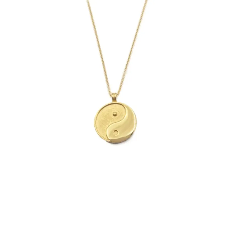 Jewelberry Kette Amulette Yin Yang vergoldet Bestseller