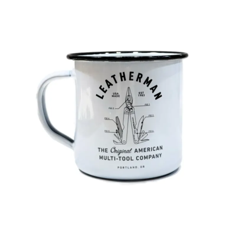 Sonderangebot RetroPot Emaille Cup Leatherman