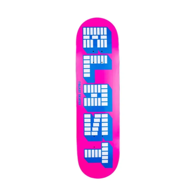 Blast Skates 8.5" Popsicle Skateboard Deck Blast Blocks pink Preis Gesenkt
