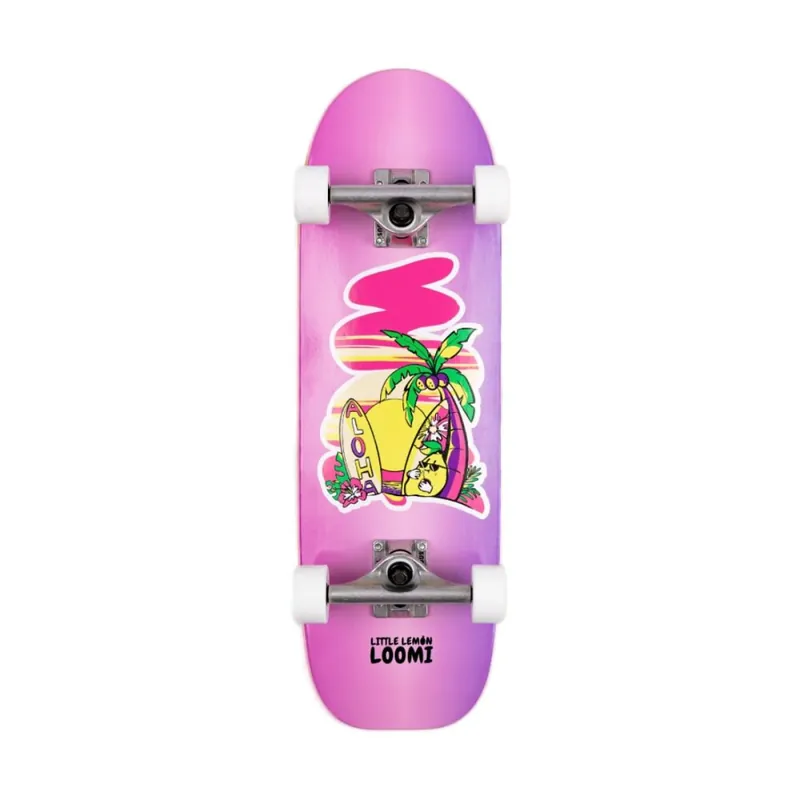 Little Lemon Loomi Corkgrip Kids Skateboard Cruiser Aloha 25.25" Super-Preis