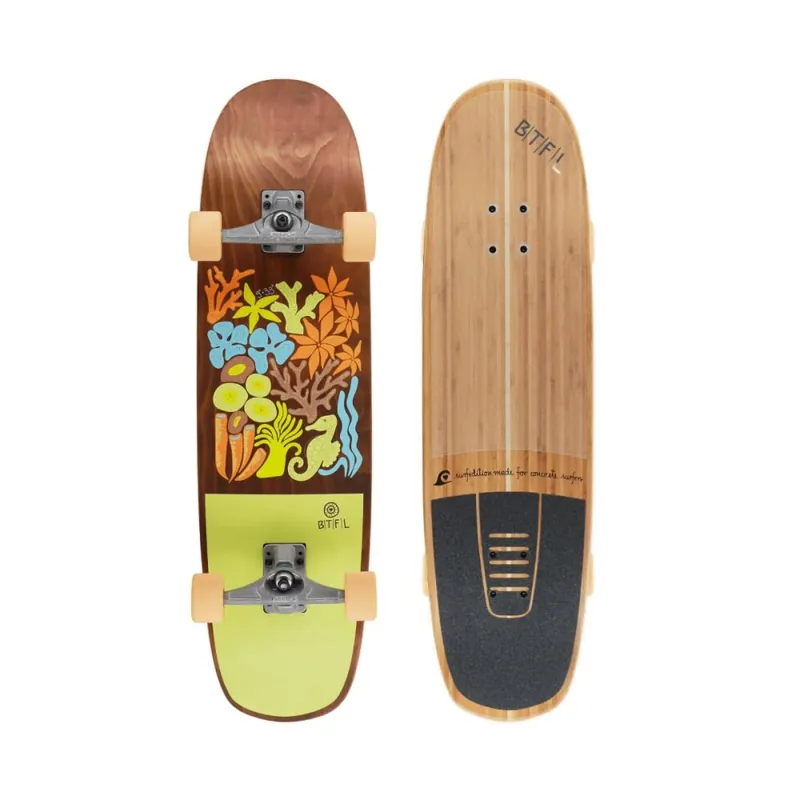 BTFL KELLY - Surfskate komplett mit Nose und Tail Aktuell
