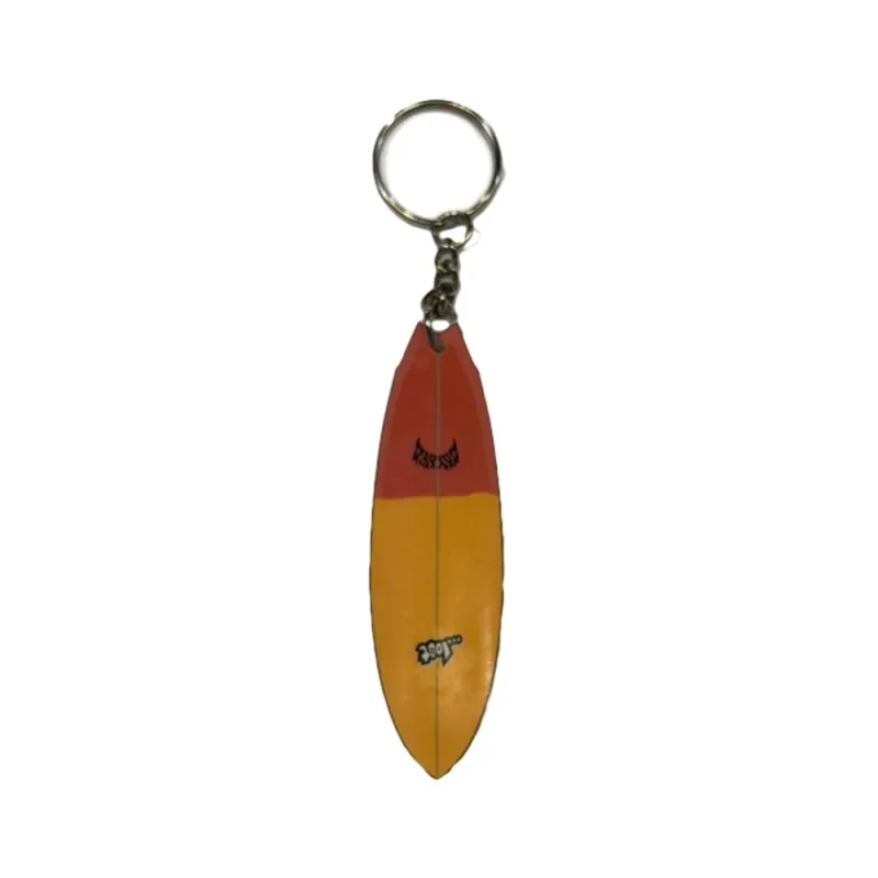 Bestpreis Lost Surfboard Keyring Schlüsselanhänger Orange/Red