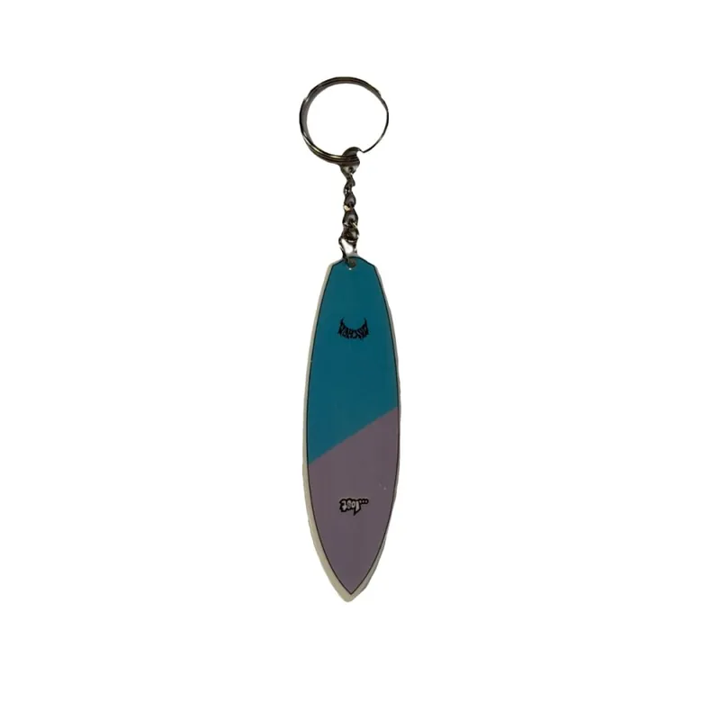 Lost Surfboard Keyring Schlüsselanhänger Blue Purple Expressversand